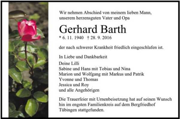 Gerhard Barth