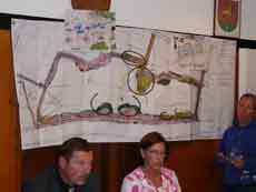 Plan zum Umbau des Baggersee Hirschau