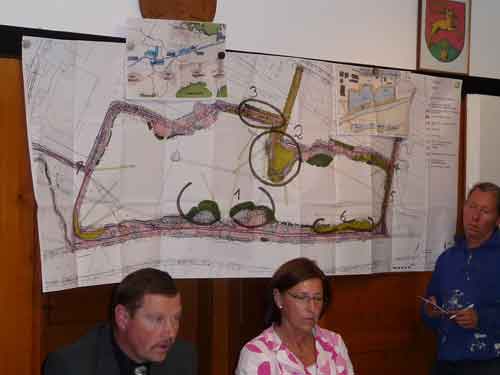 Umbauplan Halbinsel Baggersee