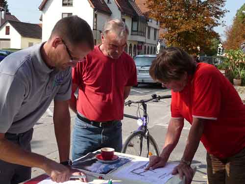 Unterschriften sammeln Hirschau 